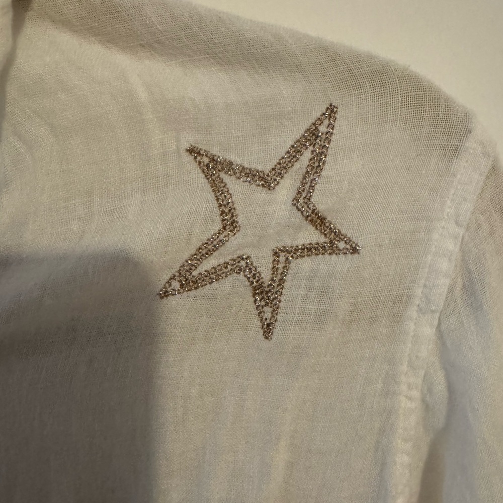Rails Star Button Down Shirt - image 3